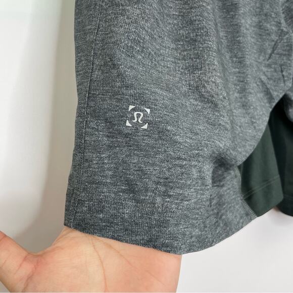 Lululemon gray black men's lined shorts size Medium - Picture 4 of 14